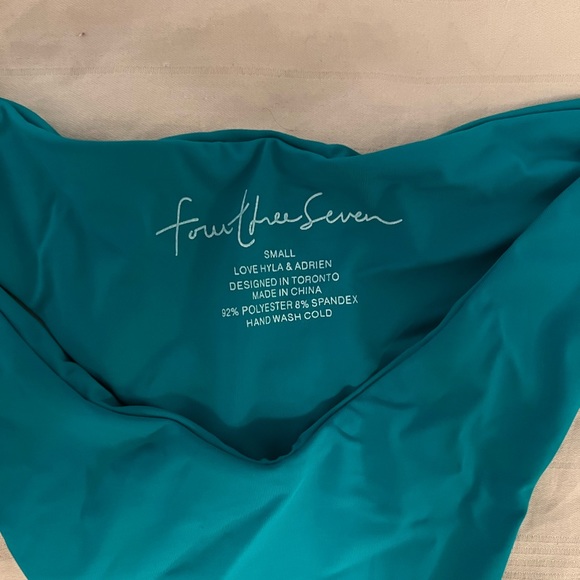 437 Kenzie Bottoms - Teal - Picture 3 of 6